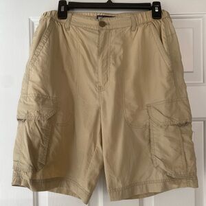 CHAPS Khaki Cargo Shorts